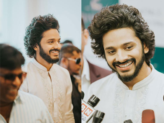 Teja Sajja Handsome Looks In Ethnic Dress